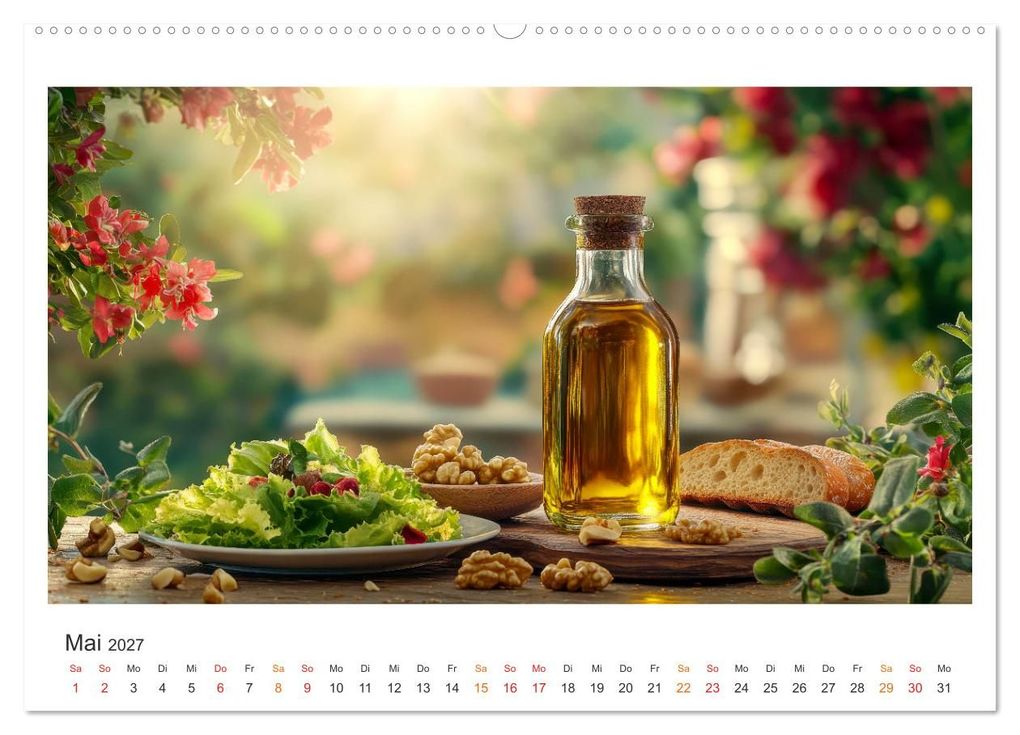 Weitere Ansicht: Küchenkalender - ÖL-Welten (Wandkalender 2027 DIN A2 quer), CALVENDO Monatskalender | Peter Roder, Calvendo