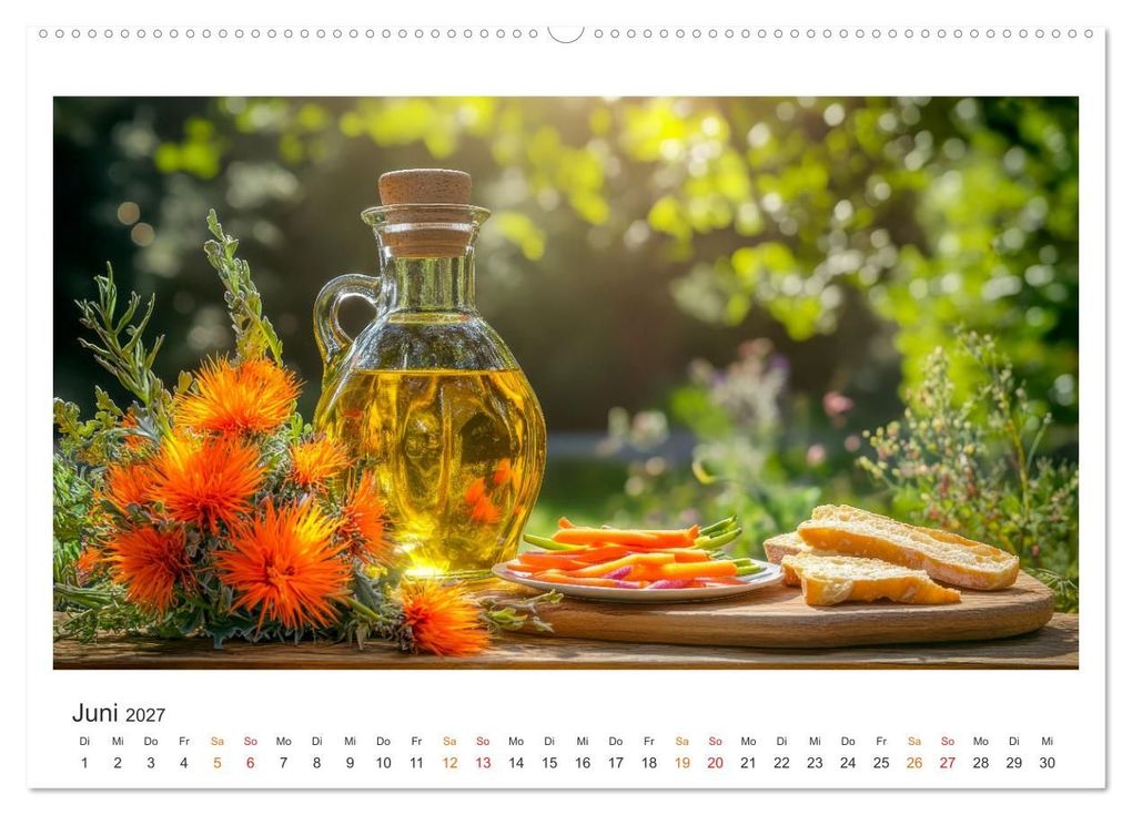 Weitere Ansicht: Küchenkalender - ÖL-Welten (Wandkalender 2027 DIN A2 quer), CALVENDO Monatskalender | Peter Roder, Calvendo