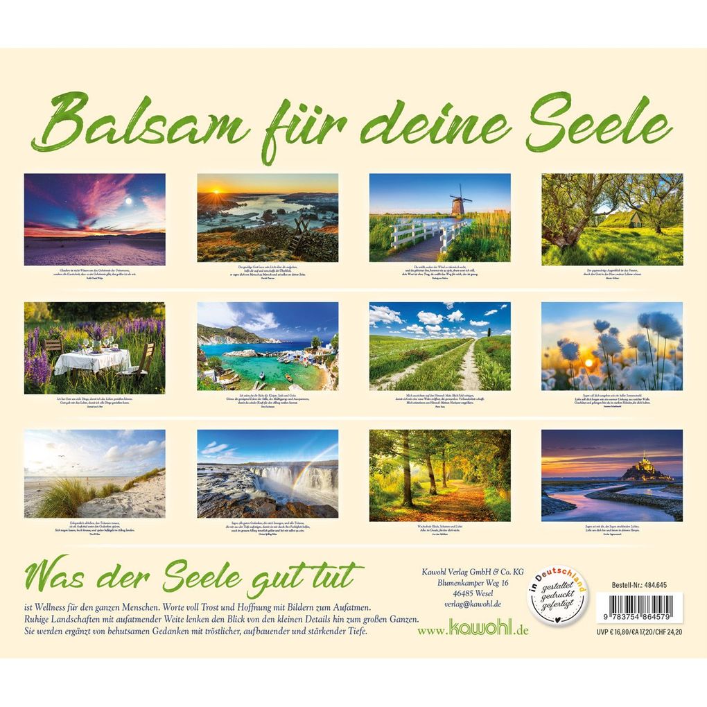 Weitere Ansicht: Balsam für deine Seele 2027