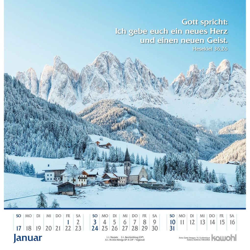 Weitere Ansicht: Glanz der Berge 2027