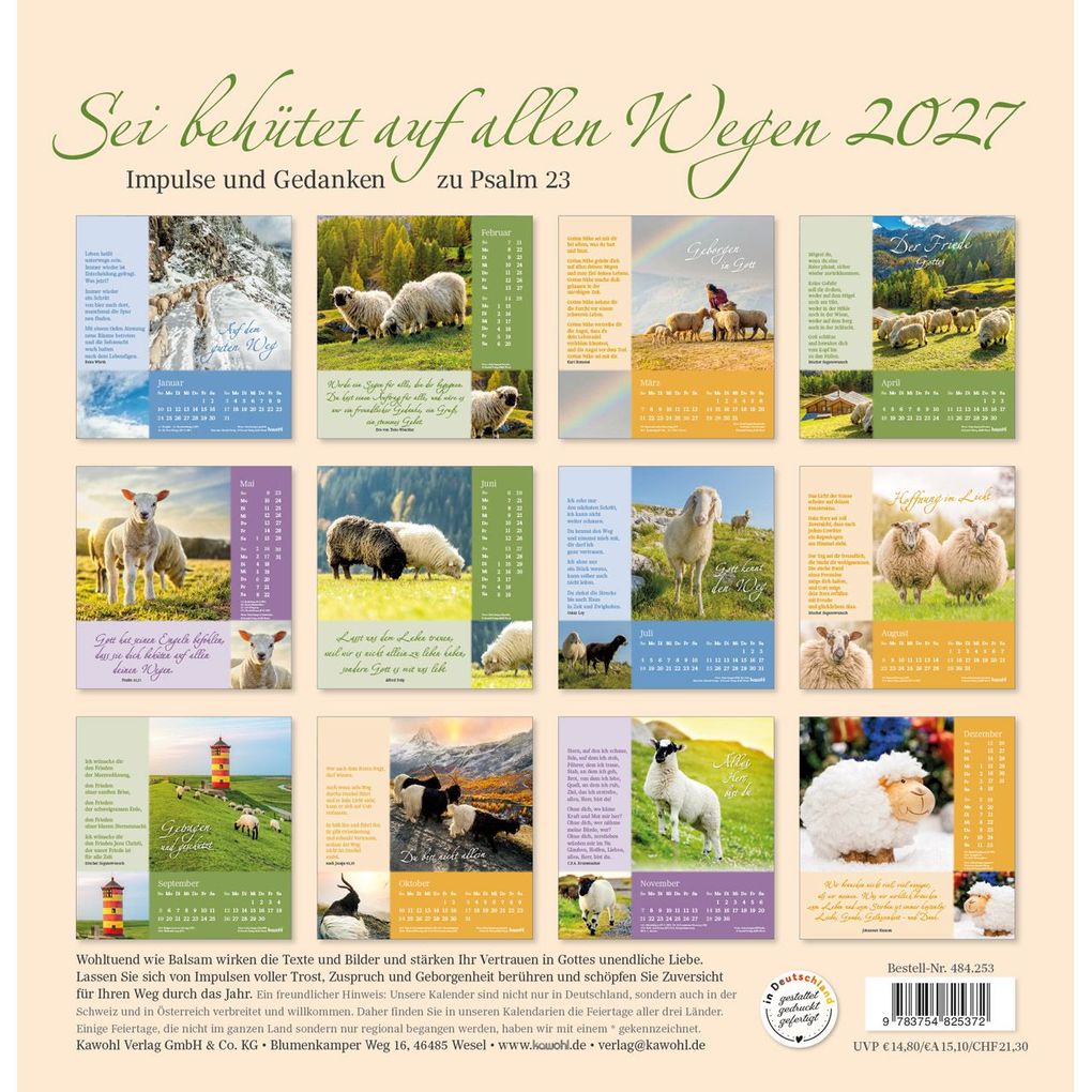 Weitere Ansicht: Sei behütet auf allen Wegen 2027