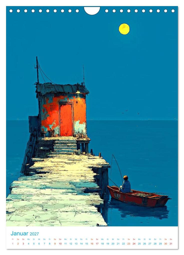 Weitere Ansicht: Nachtträume (Wandkalender 2027 DIN A4 hoch), CALVENDO Monatskalender | Val Thoermer, Calvendo