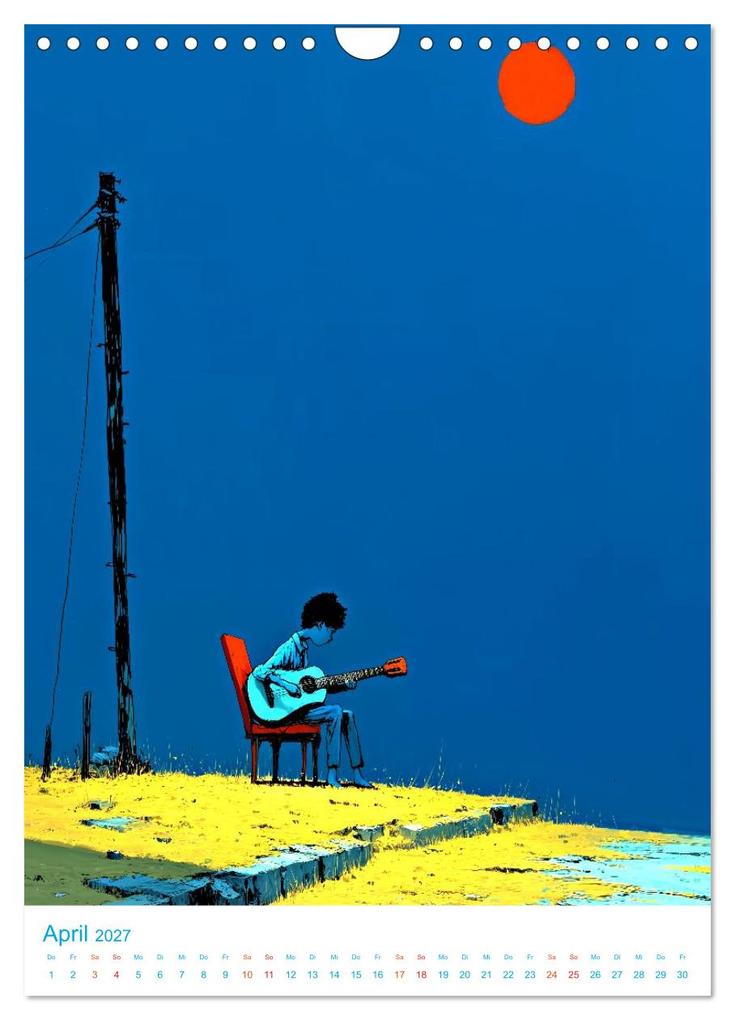 Weitere Ansicht: Nachtträume (Wandkalender 2027 DIN A4 hoch), CALVENDO Monatskalender | Val Thoermer, Calvendo