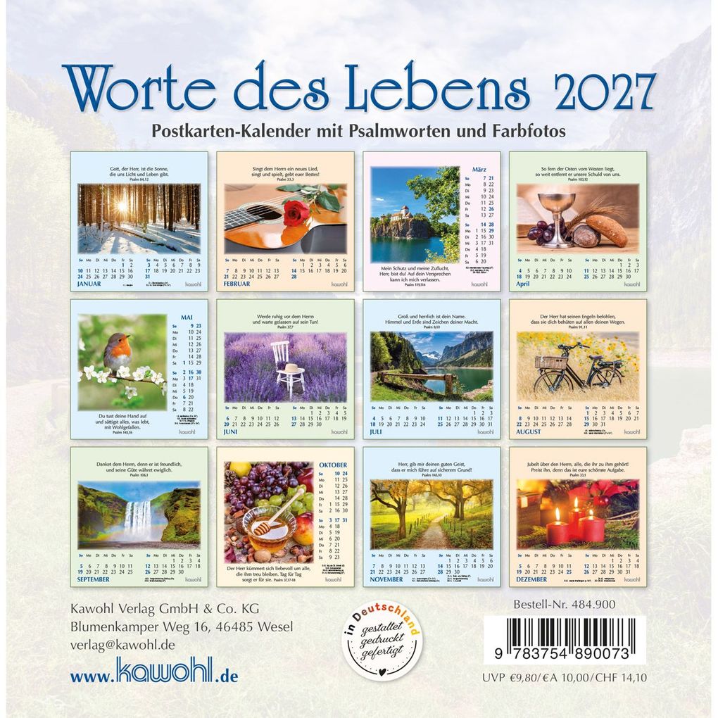 Weitere Ansicht: Worte des Lebens 2027