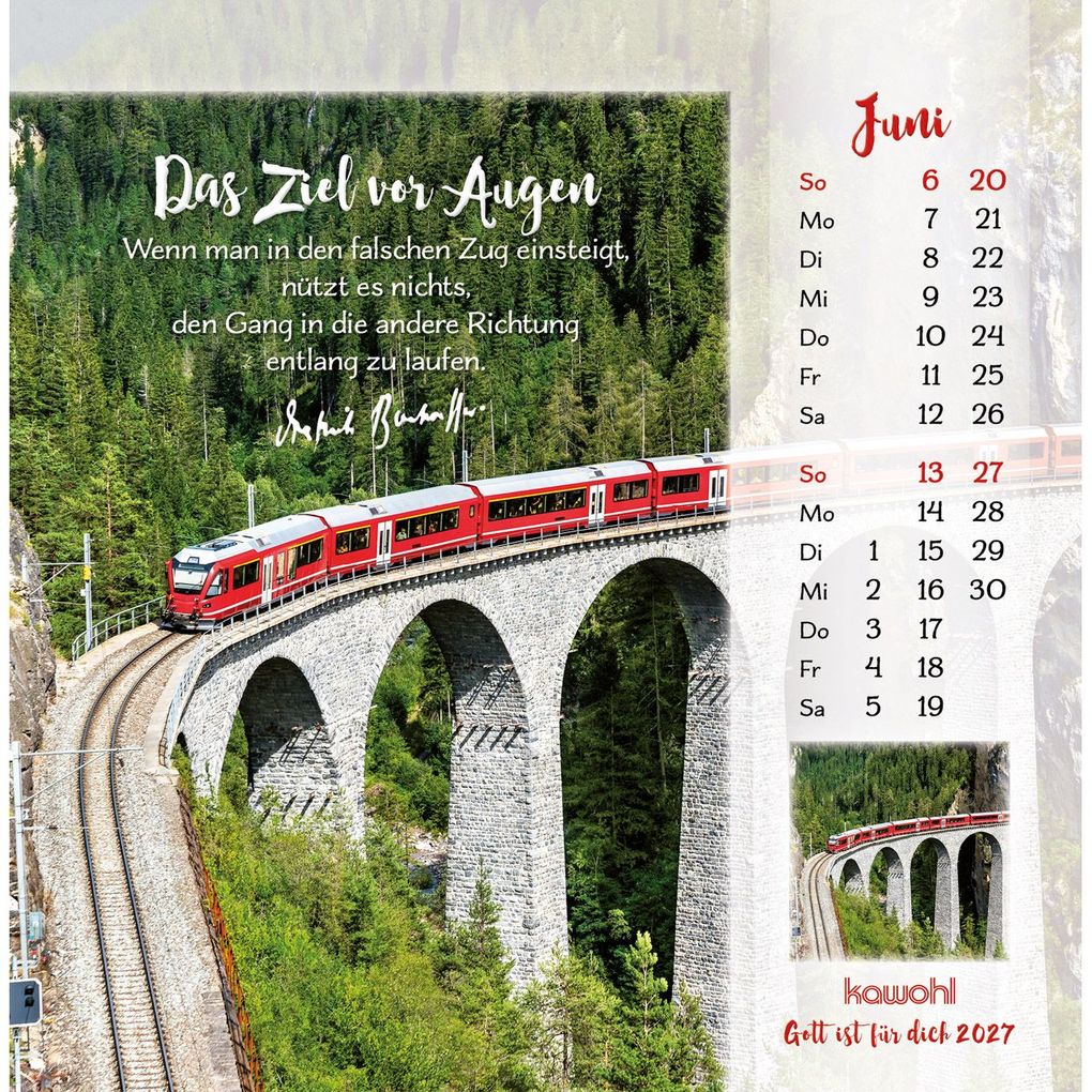 Weitere Ansicht: Gott ist für dich 2027 | Dietrich Bonhoeffer