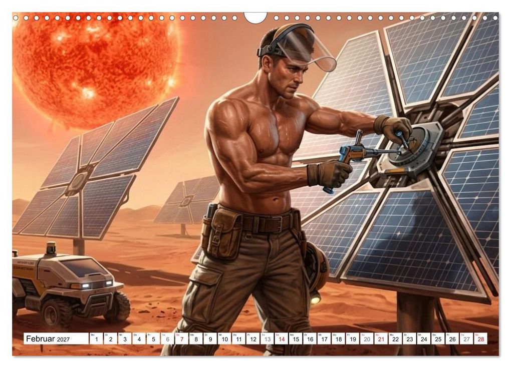 Weitere Ansicht: Echte Kerle - Epsilon Prime (Wandkalender 2027 DIN A3 quer), CALVENDO Monatskalender | Liam Blue, Calvendo