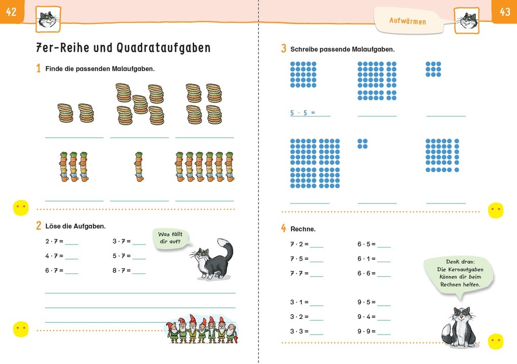 Weitere Ansicht: Übungsheft Mathematik - 3. Klasse | Kim Wagner