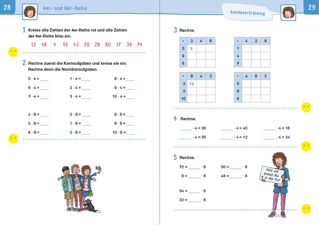 Weitere Ansicht: Übungsheft Mathematik - 3. Klasse | Kim Wagner