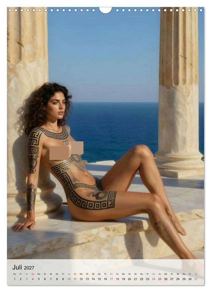 Weitere Ansicht: Tattoo Engel (Wandkalender 2027 DIN A3 hoch), CALVENDO Monatskalender | Liam Blue, Calvendo