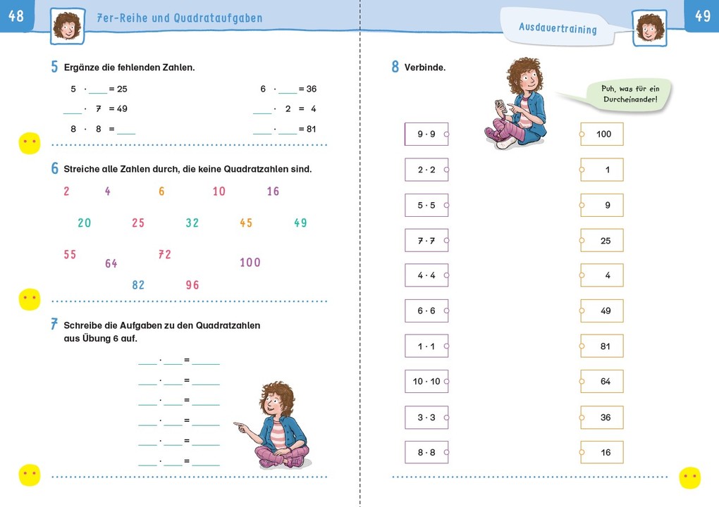 Weitere Ansicht: Übungsheft Mathematik - Einmaleins 2./3. Klasse | Kim Wagner