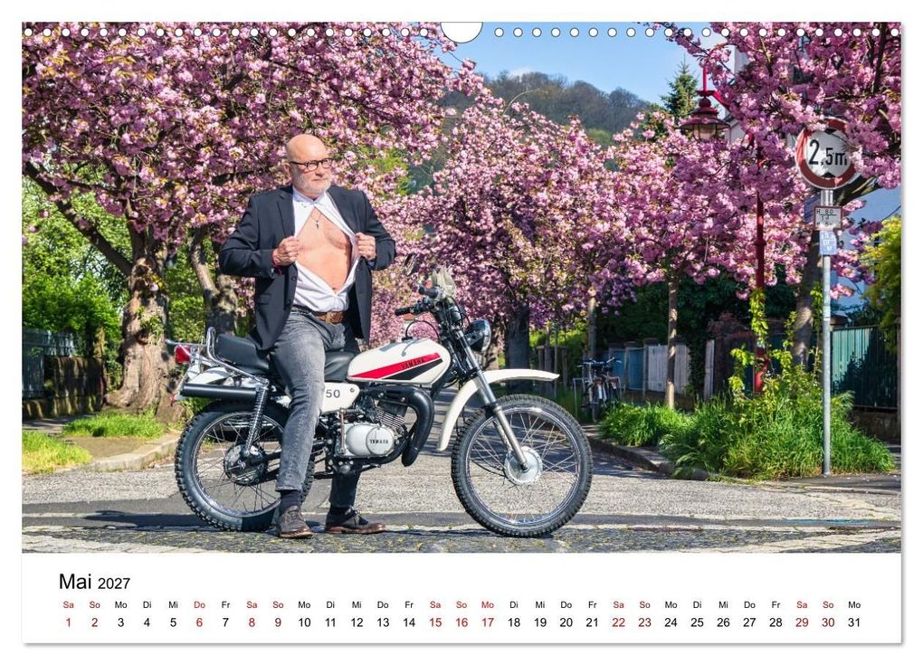 Weitere Ansicht: Echte Männer, coole Mopeds (Wandkalender 2027 DIN A3 quer), CALVENDO Monatskalender | Frank Kremer & Richard Kiefer, Calvendo