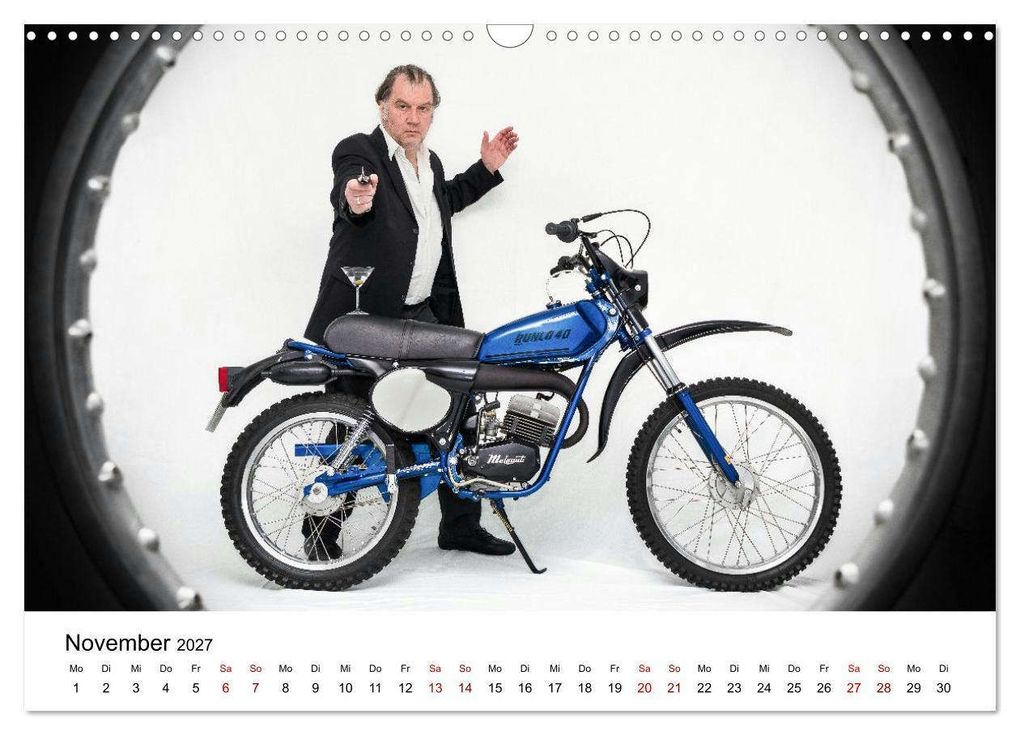Weitere Ansicht: Echte Männer, coole Mopeds (Wandkalender 2027 DIN A3 quer), CALVENDO Monatskalender | Frank Kremer & Richard Kiefer, Calvendo