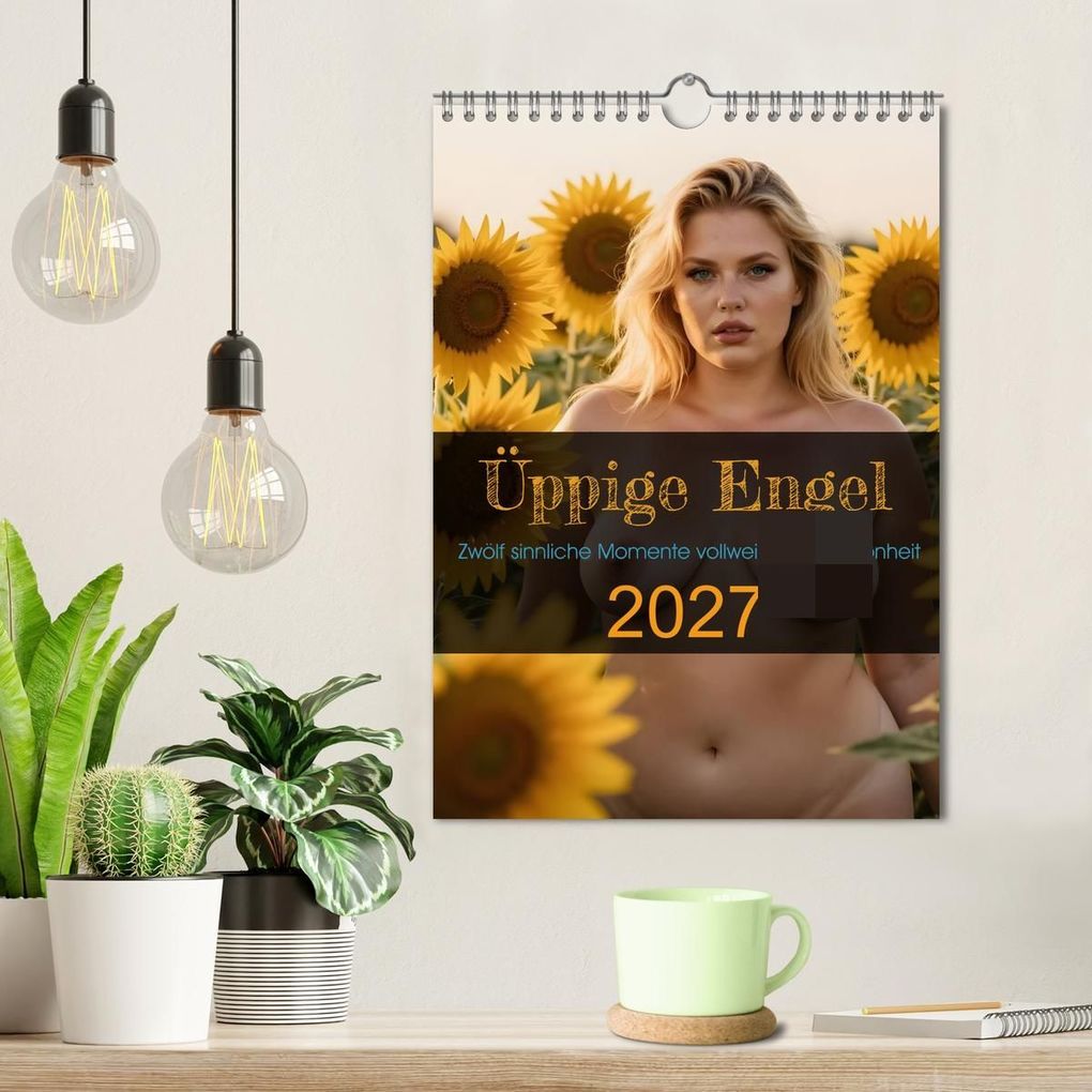 Weitere Ansicht: Üppige Engel (Wandkalender 2027 DIN A4 hoch), CALVENDO Monatskalender | Liam Blue, Calvendo