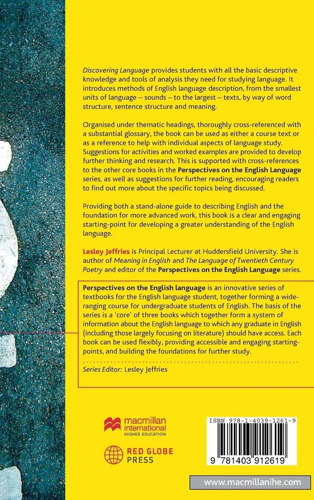 Weitere Ansicht: Discovering Language | Lesley Jeffries