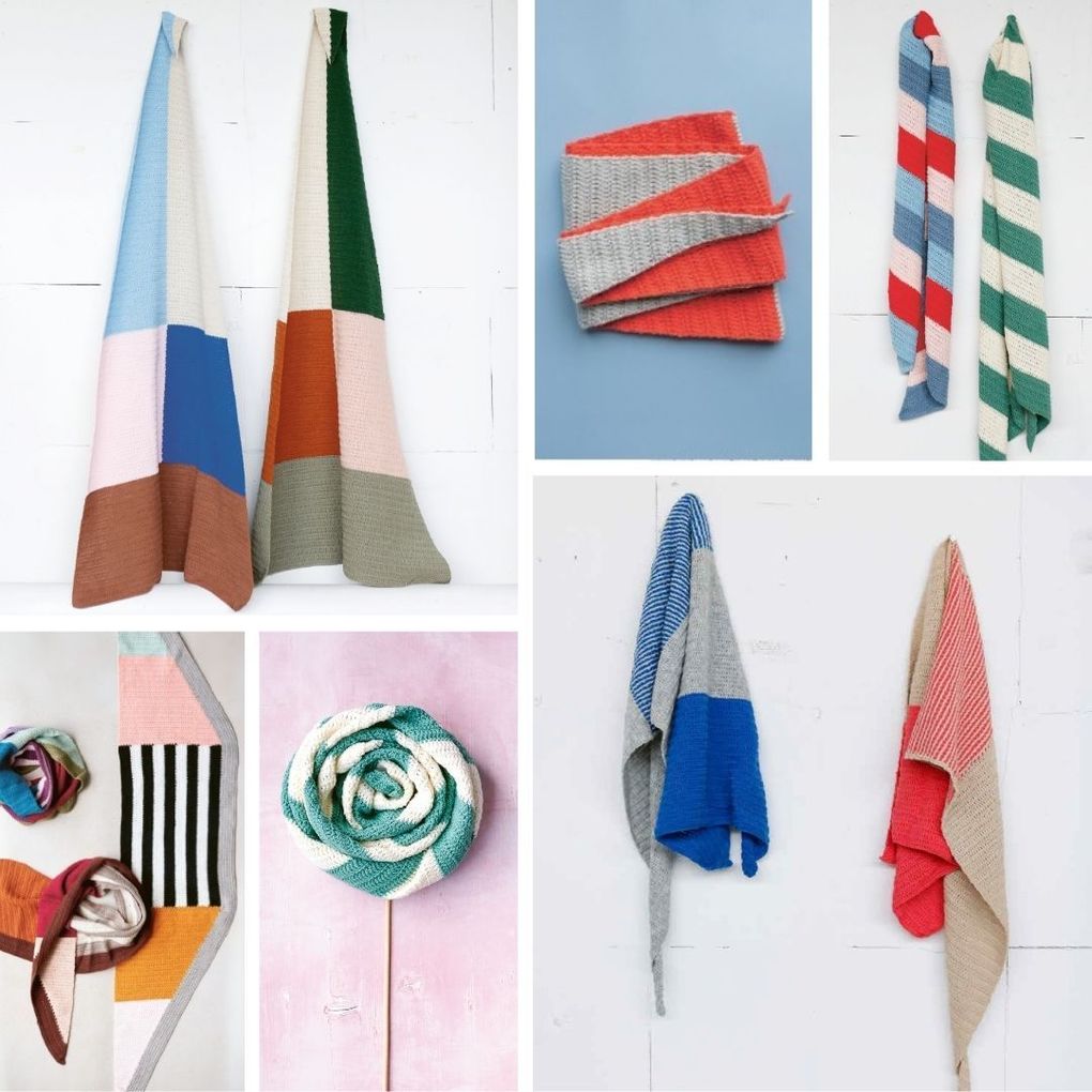 Weitere Ansicht: Tücher und Schals häkeln in grafischen Designs | Sascha Blase-van Wagtendonk