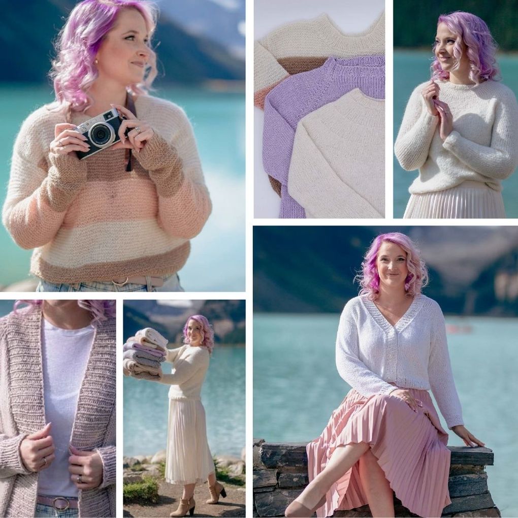 Weitere Ansicht: Pullover stricken ganz einfach | Chantal Miyagishima
