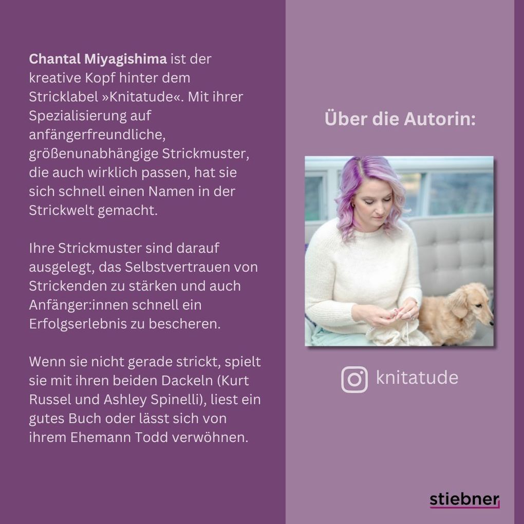Weitere Ansicht: Pullover stricken ganz einfach | Chantal Miyagishima