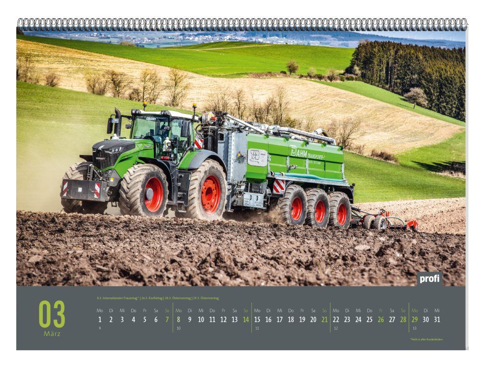 Weitere Ansicht: profi Landtechnikkalender 2027