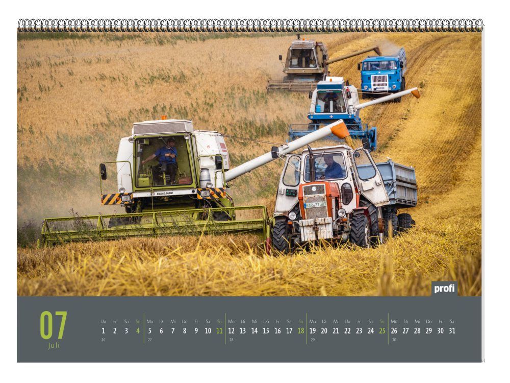 Weitere Ansicht: profi Landtechnikkalender 2027