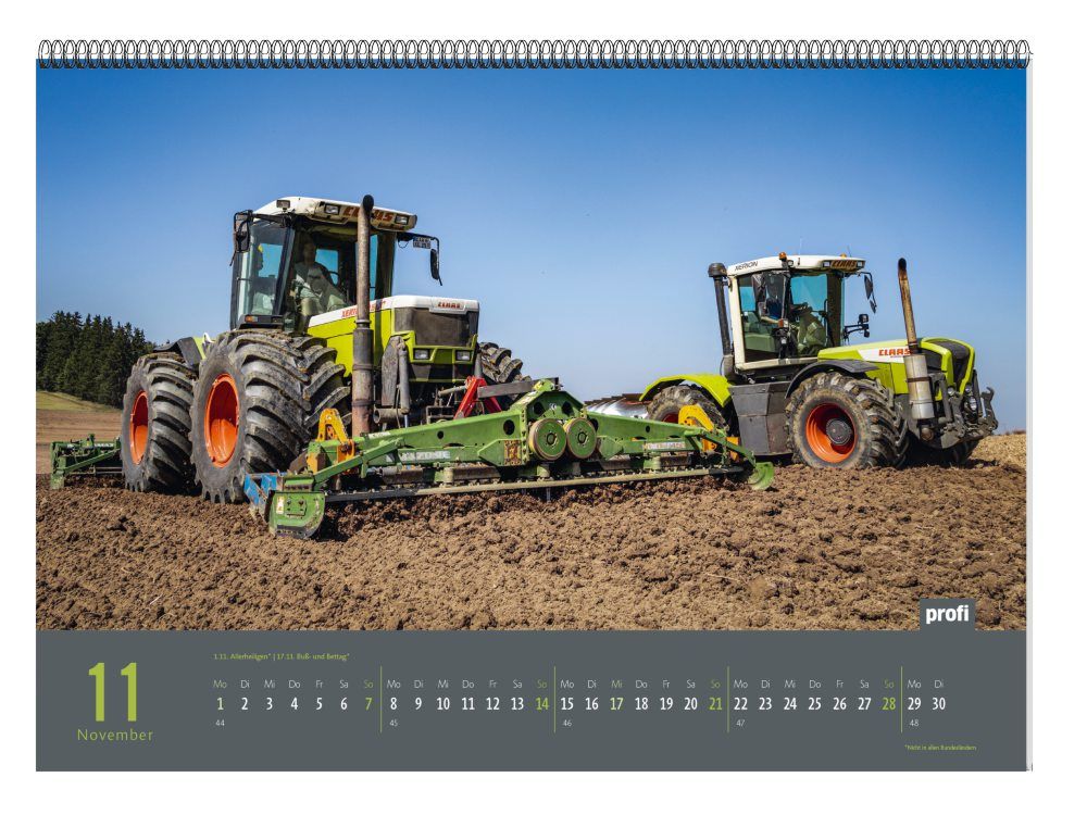 Weitere Ansicht: profi Landtechnikkalender 2027