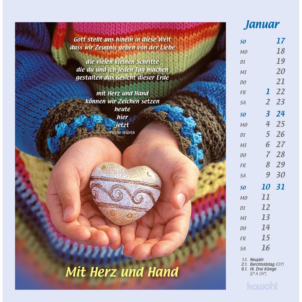 Weitere Ansicht: Mit Hand und Fuß 2027 | Petra Würth