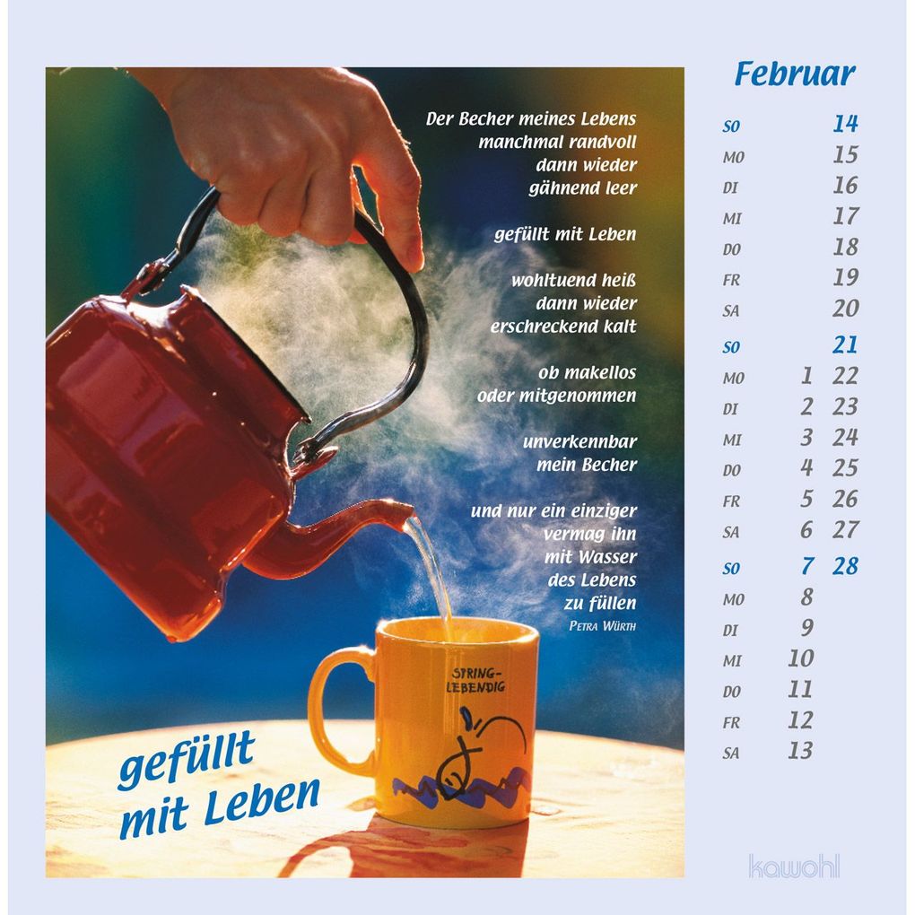 Weitere Ansicht: Mit Hand und Fuß 2027 | Petra Würth