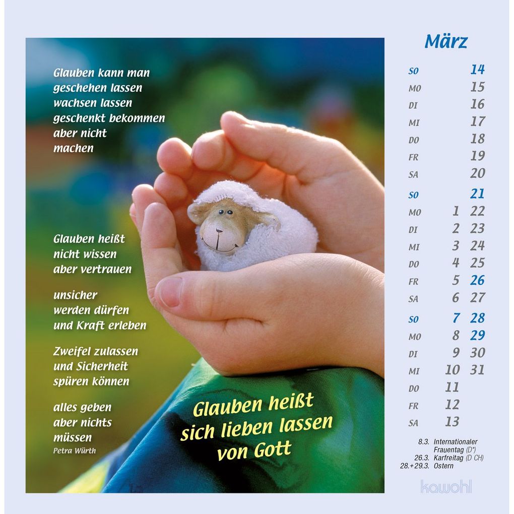 Weitere Ansicht: Mit Hand und Fuß 2027 | Petra Würth