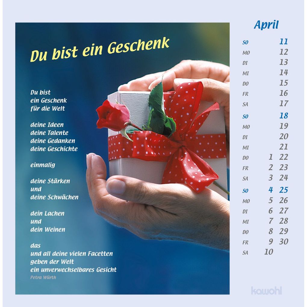 Weitere Ansicht: Mit Hand und Fuß 2027 | Petra Würth