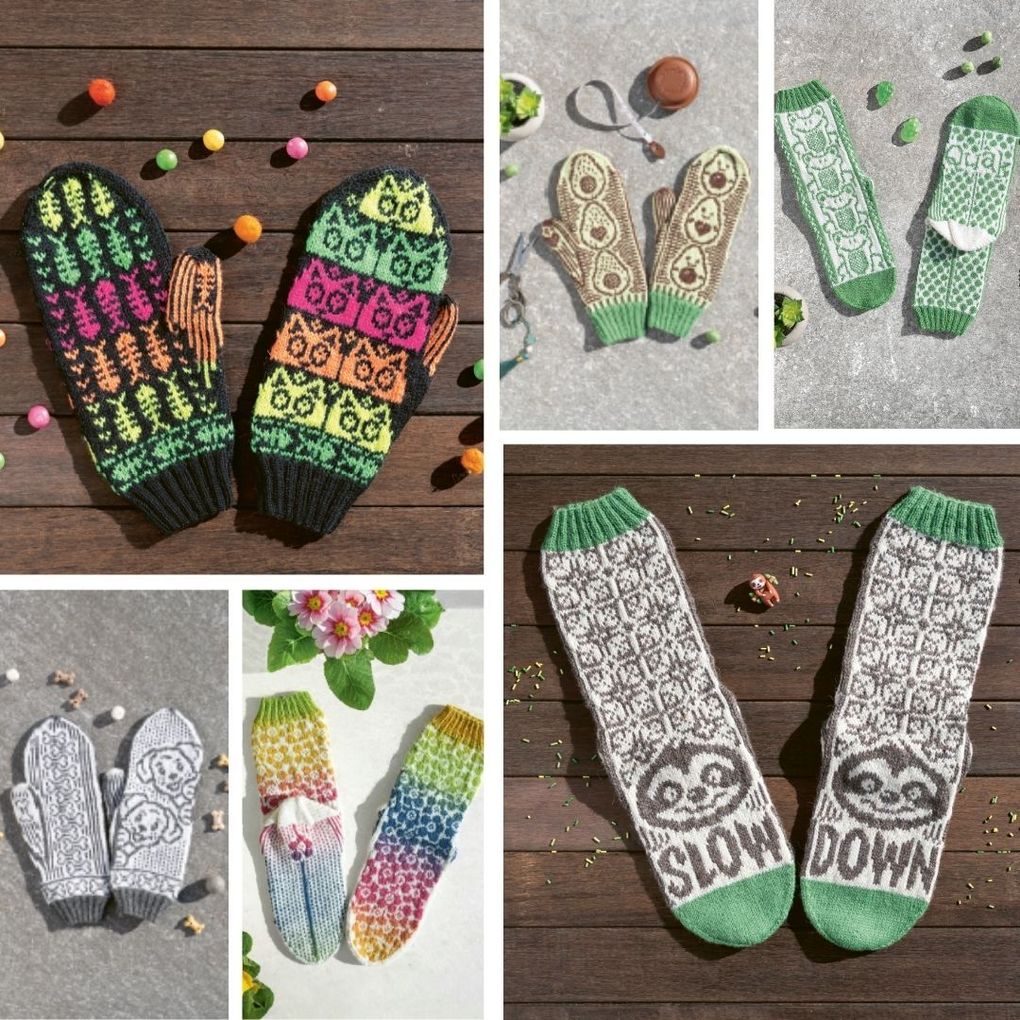 Weitere Ansicht: Noch mehr bunte Socken und witzige Handschuhe | Andrea Hoedt-Konken