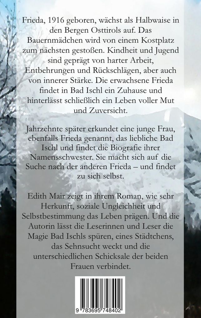 Weitere Ansicht: Die Lana Frieda | Edith Mair