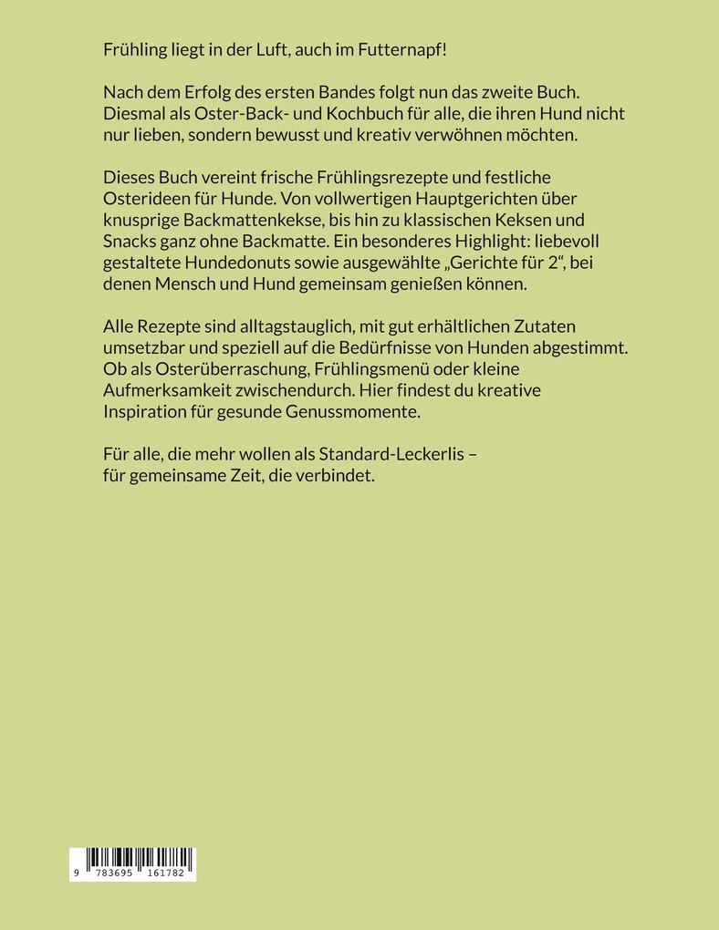 Weitere Ansicht: Emma's-Pfoten-Küche - Ostergenuss und Frühlingsduft auf 4 Pfoten | Nicole Krämer