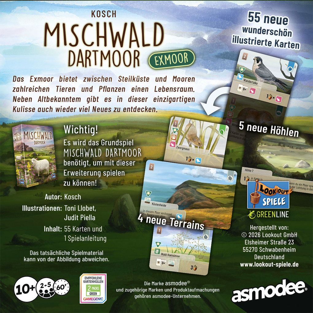 Weitere Ansicht: Mischwald: Dartmoor- Exmorr | Kosch