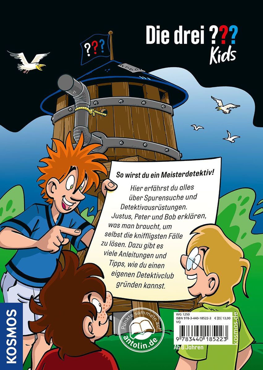 Weitere Ansicht: Die drei ??? Kids, Detektivhandbuch | Ulf Blanck