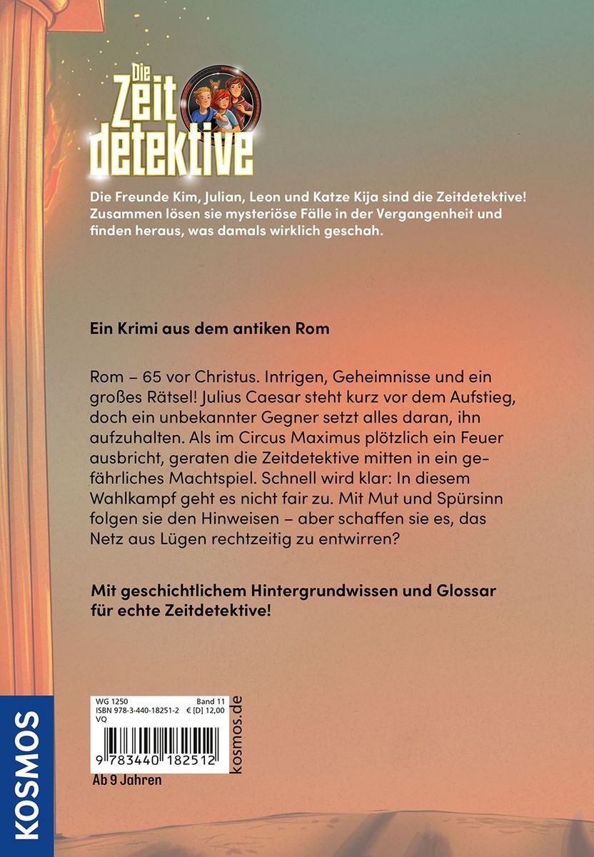 Weitere Ansicht: Die Zeitdetektive, 11, Verschwörung gegen Caesar | Fabian Lenk