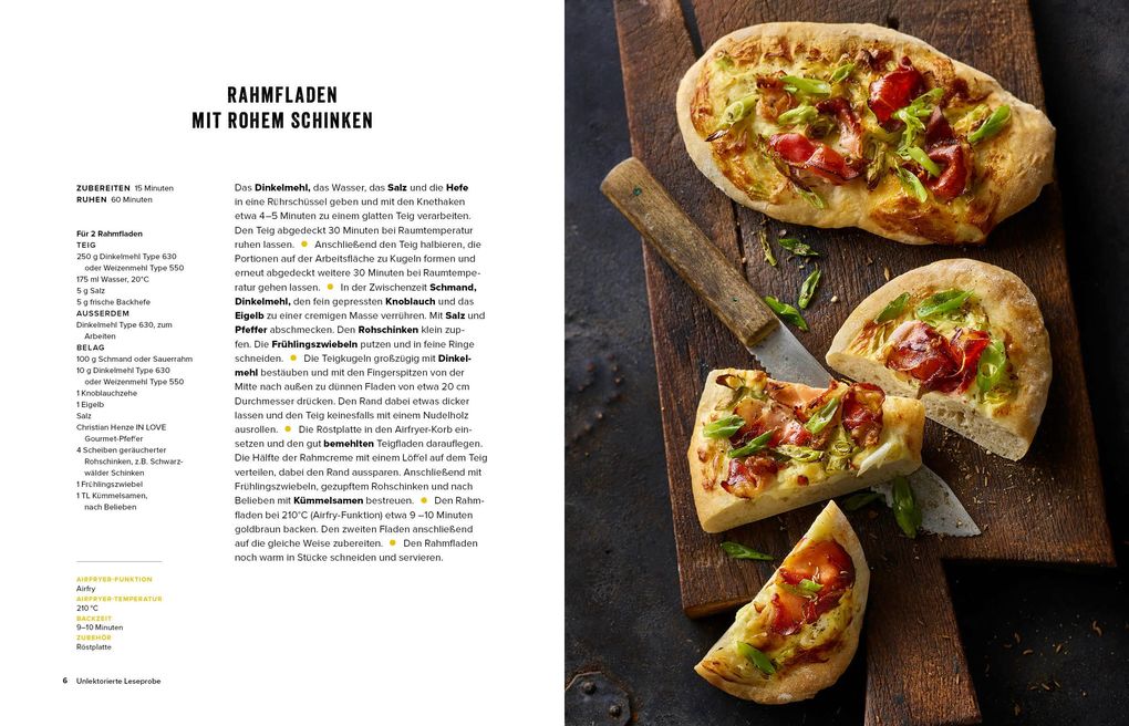 Weitere Ansicht: Airfryer-Blitzrezepte Backen | Christian Henze