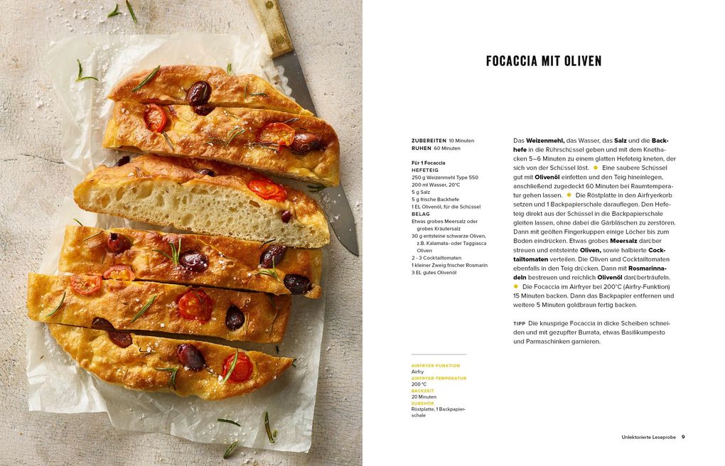 Weitere Ansicht: Airfryer-Blitzrezepte Backen | Christian Henze