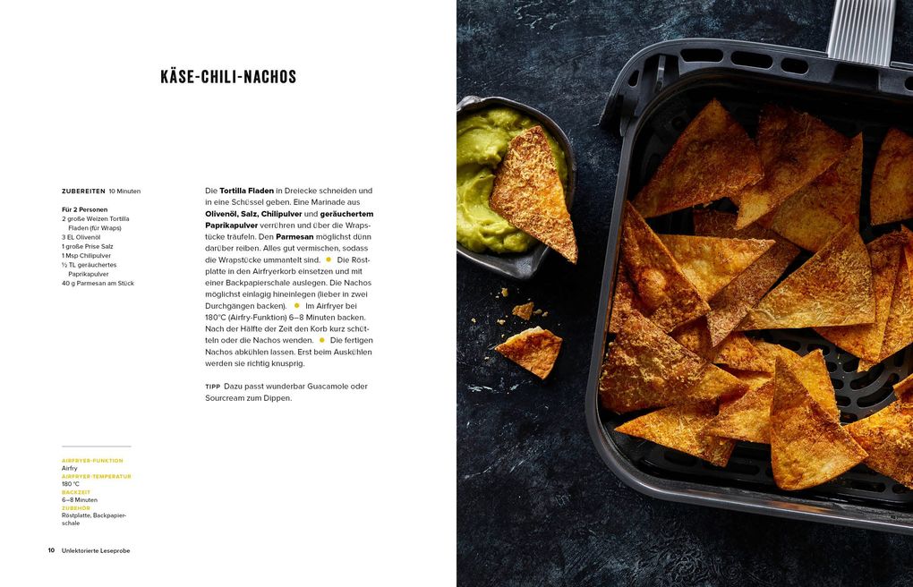 Weitere Ansicht: Airfryer-Blitzrezepte Backen | Christian Henze