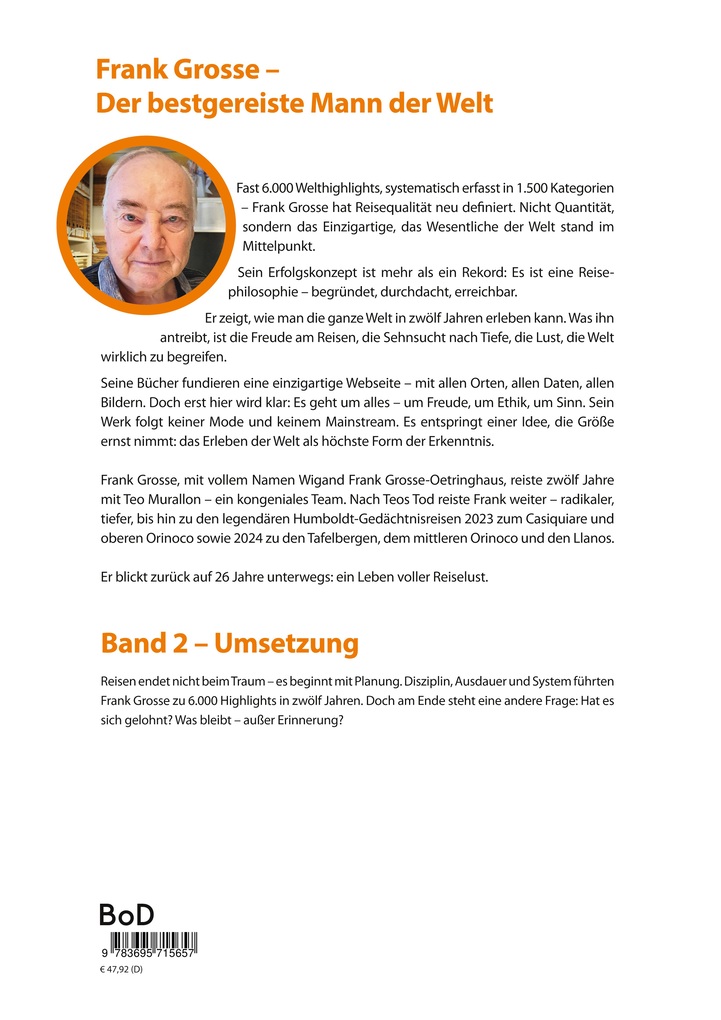 Weitere Ansicht: Reiselust | Frank Grosse