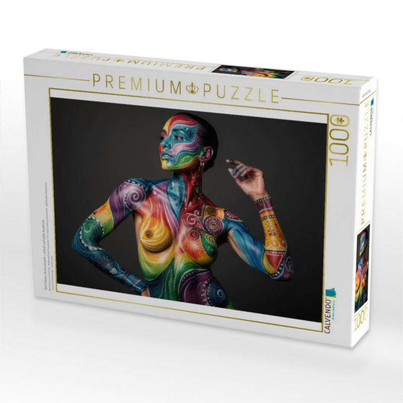 Weitere Ansicht: CALVENDO Puzzle Dein Körper als Kunstwerk - stilvoll und voller Ausdruck. | 1000 Teile Lege-Größe 64x48cm Foto-Puzzle für glückliche Stunden | Calvendo