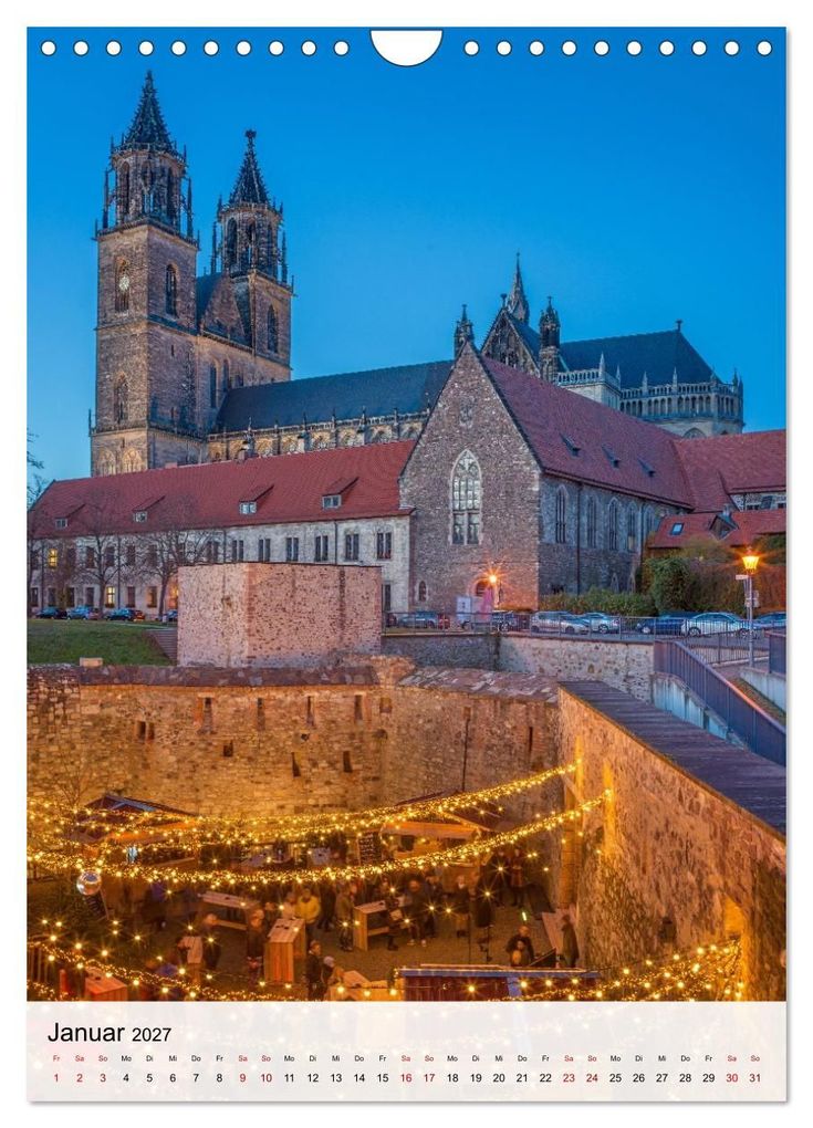 Weitere Ansicht: Magdeburg und das Licht am Ende des Tages (Wandkalender 2027 DIN A4 hoch), CALVENDO Monatskalender | Thomas Bugdoll, Calvendo