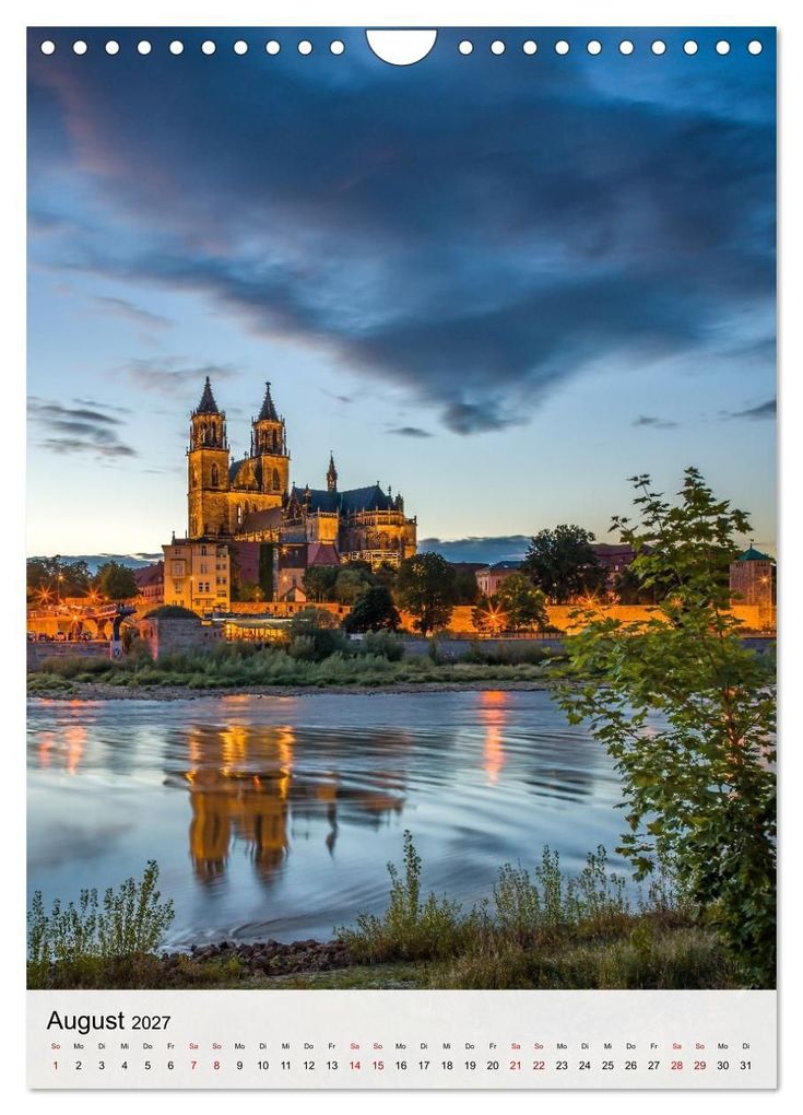 Weitere Ansicht: Magdeburg und das Licht am Ende des Tages (Wandkalender 2027 DIN A4 hoch), CALVENDO Monatskalender | Thomas Bugdoll, Calvendo