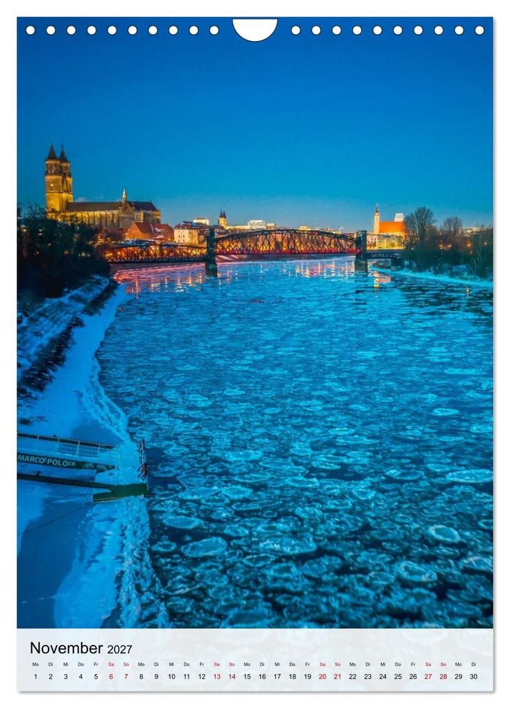 Weitere Ansicht: Magdeburg und das Licht am Ende des Tages (Wandkalender 2027 DIN A4 hoch), CALVENDO Monatskalender | Thomas Bugdoll, Calvendo