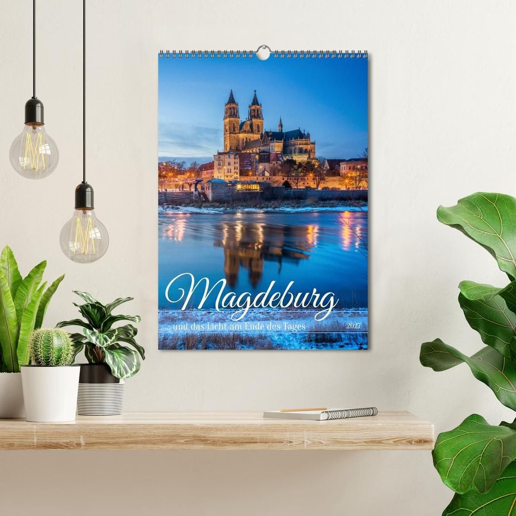 Weitere Ansicht: Magdeburg und das Licht am Ende des Tages (Wandkalender 2027 DIN A3 hoch), CALVENDO Monatskalender | Thomas Bugdoll, Calvendo
