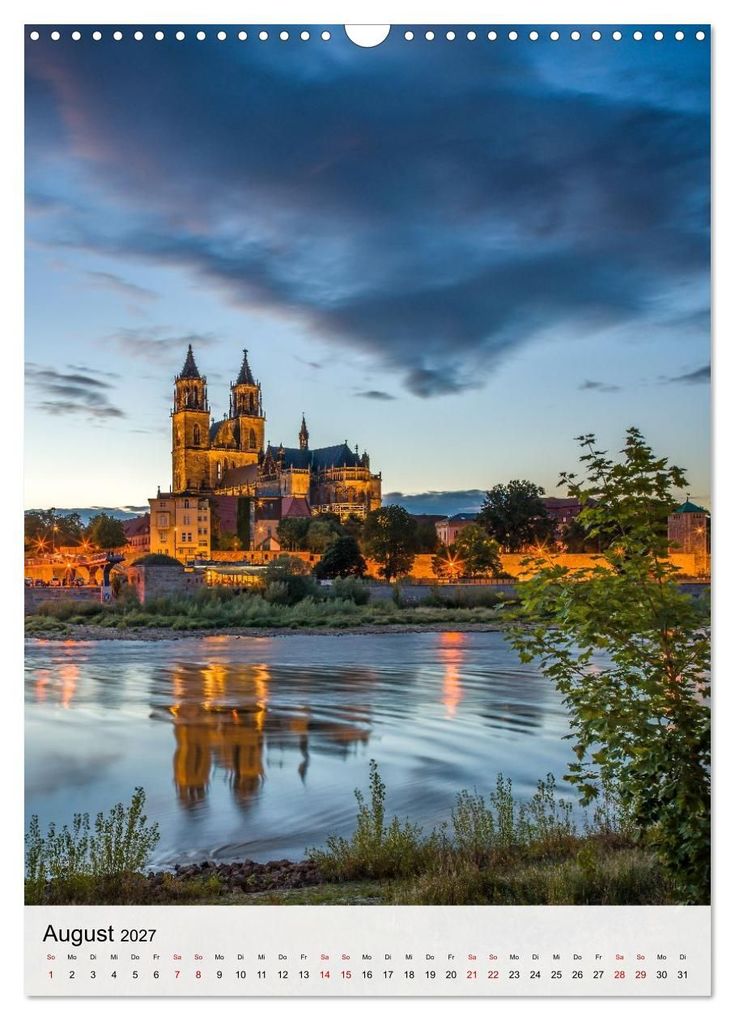 Weitere Ansicht: Magdeburg und das Licht am Ende des Tages (Wandkalender 2027 DIN A3 hoch), CALVENDO Monatskalender | Thomas Bugdoll, Calvendo
