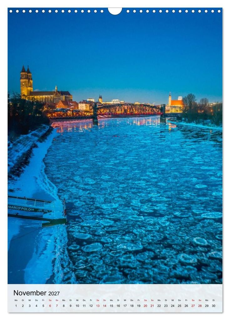 Weitere Ansicht: Magdeburg und das Licht am Ende des Tages (Wandkalender 2027 DIN A3 hoch), CALVENDO Monatskalender | Thomas Bugdoll, Calvendo