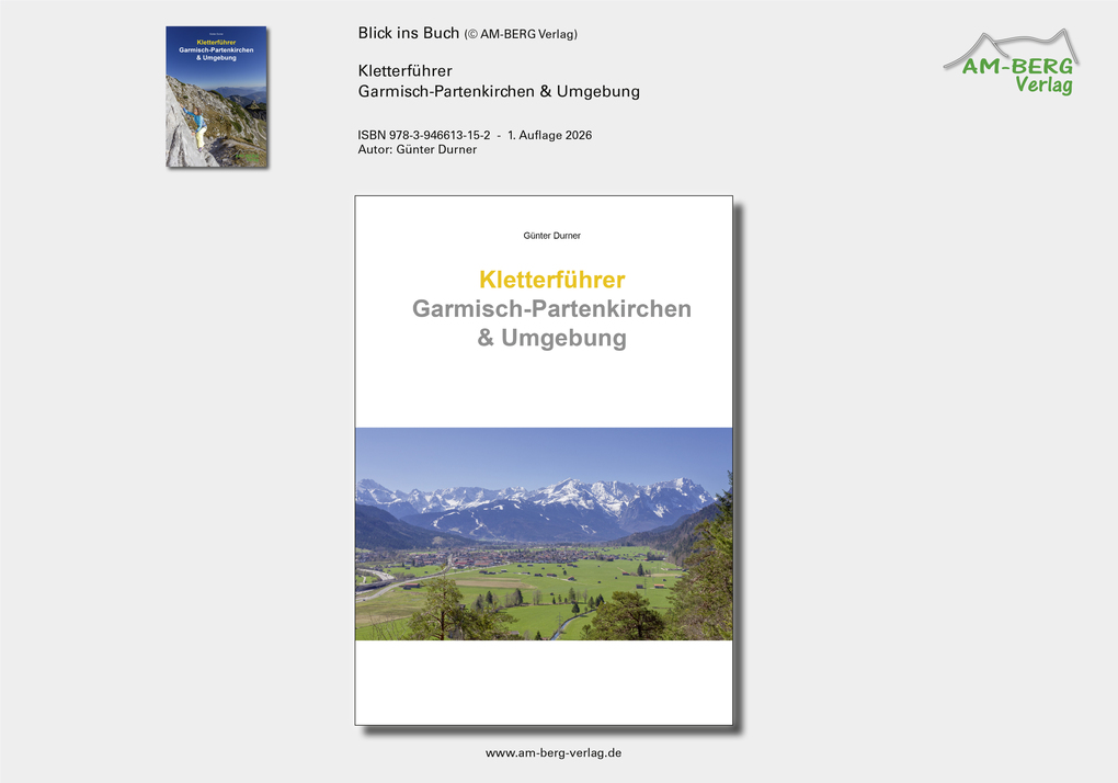 Weitere Ansicht: Kletterführer Garmisch-Partenkirchen & Umgebung | Günter Durner