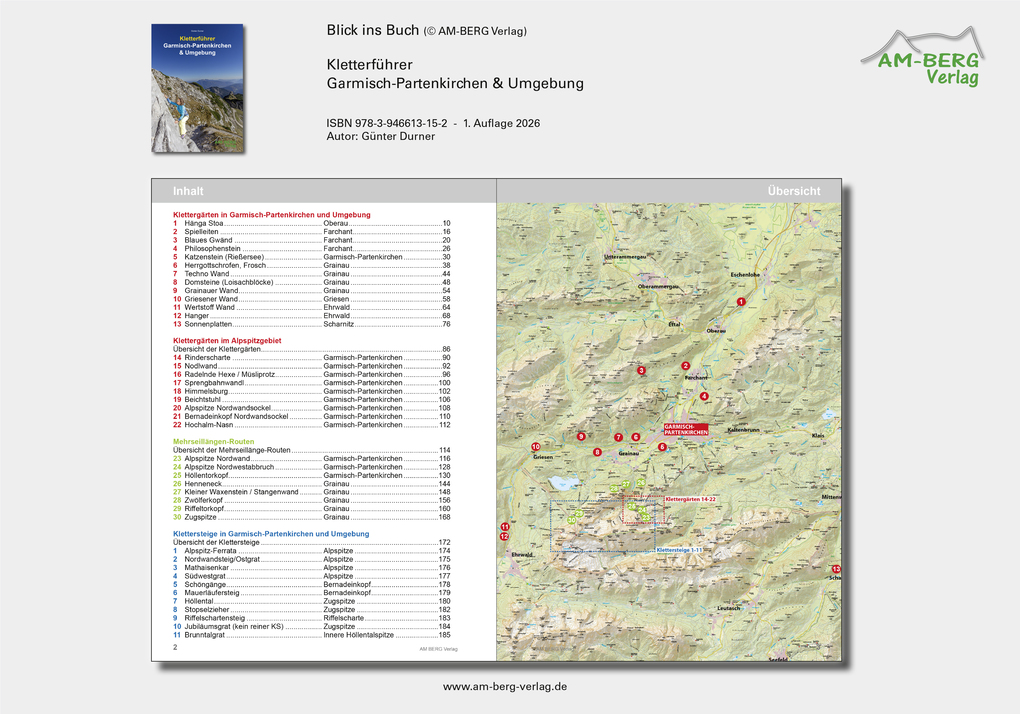 Weitere Ansicht: Kletterführer Garmisch-Partenkirchen & Umgebung | Günter Durner