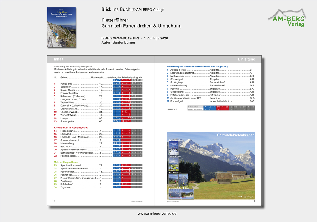 Weitere Ansicht: Kletterführer Garmisch-Partenkirchen & Umgebung | Günter Durner