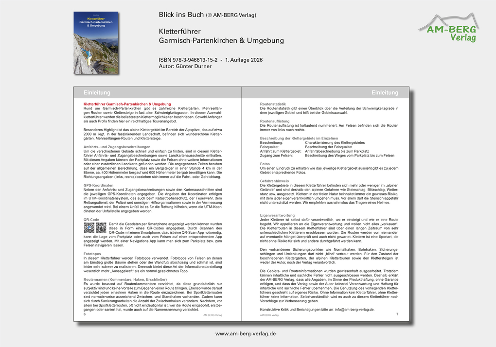 Weitere Ansicht: Kletterführer Garmisch-Partenkirchen & Umgebung | Günter Durner