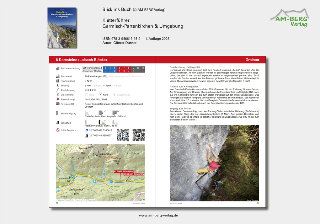 Weitere Ansicht: Kletterführer Garmisch-Partenkirchen & Umgebung | Günter Durner